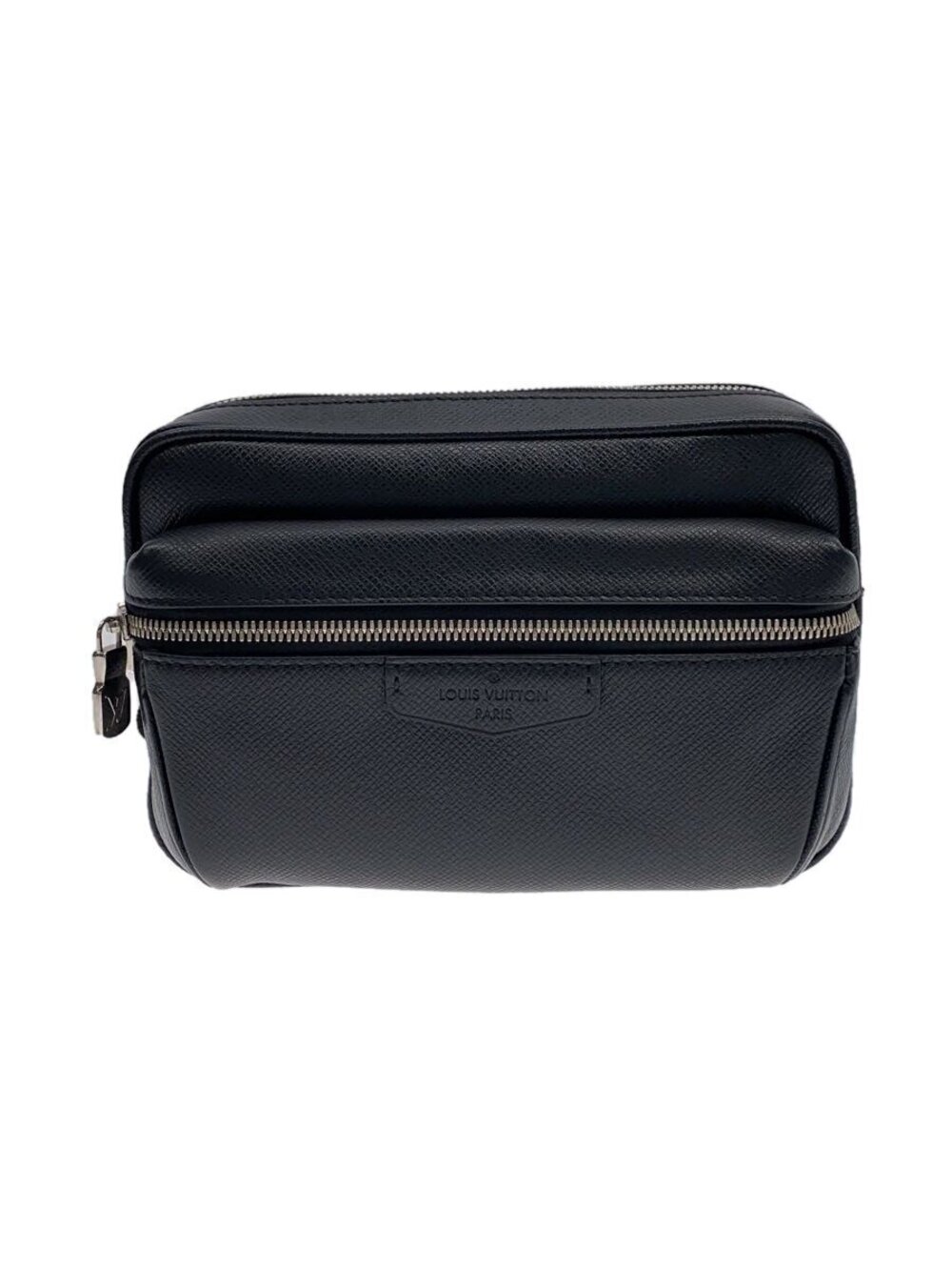 Louis Vuitton Outdoor Bumbag textured Taiga leather Black